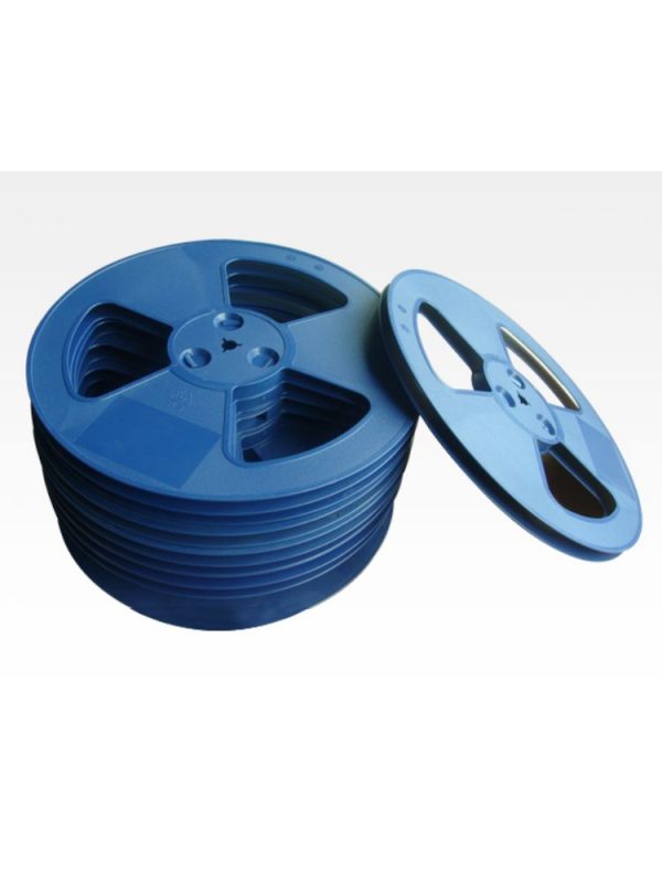 blue plastic reels